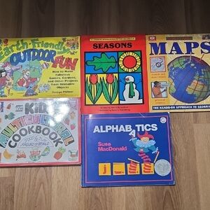 5 book earth/ culture collection